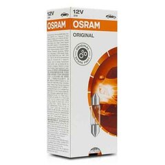 Автомобильная лампа Osram C3W 12В 3Вт (10 шт) цена и информация | Автомобильные лампочки | 220.lv