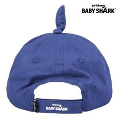 Детская кепка Baby Shark, синий (51 cм) цена и информация | Шапки, перчатки, шарфы для мальчиков | 220.lv