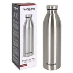 Termālo Pudeli ThermoSport Tērauds (750 ml) (750 ml) cena un informācija | Termosi, termokrūzes | 220.lv