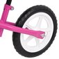 Līdzsvara velosipēds, rozā krāsā, 10 collu riteņi cena un informācija | Balansa velosipēdi | 220.lv