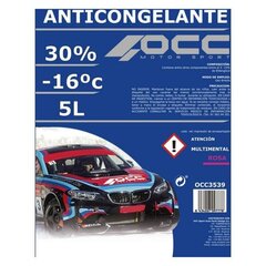 Антифриз OCC Motorsport 30% (5 л) цена и информация | Очищающие и охлаждающие жидкости | 220.lv