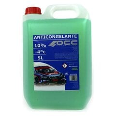 Antifrīzs OCC Motorsport 10% Zaļš (5 L) цена и информация | Очищающие и охлаждающие жидкости | 220.lv