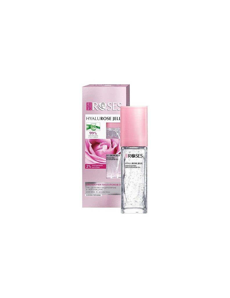 Mitrinoša acu želeja Roses Hyalurose Jelly Eye Gel Cream 40 ml cena un informācija | Acu krēmi, serumi | 220.lv