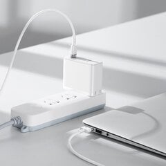 Baseus Zinc Magnetic Cable, USB-C, 60W, 2m (white) cena un informācija | Savienotājkabeļi | 220.lv