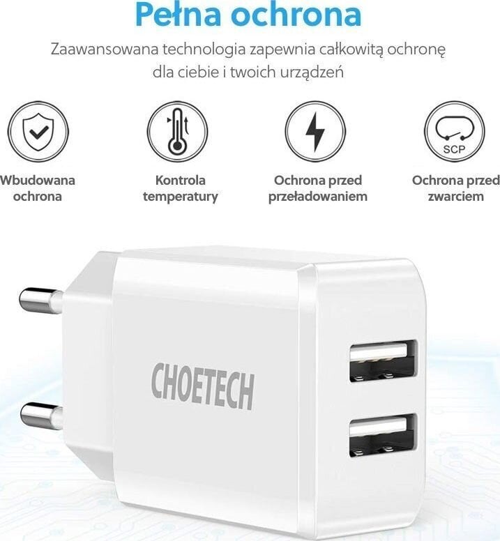 Choetech C0030 цена и информация | Lādētāji un adapteri | 220.lv