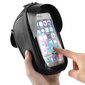 Wozinsky Bicycle Front Frame Handlebar Bag Touch Screen Phone Holder 1L black (WBB16BK) cena un informācija | Telefonu vāciņi, maciņi | 220.lv