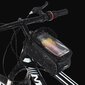 Wozinsky Bike Front Storage Bag Bicycle Frame Phone Case 2L black (WBB17BK) cena un informācija | Telefonu vāciņi, maciņi | 220.lv