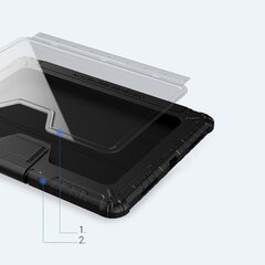 Nillkin Bumper PRO Protective Stand Case for iPad 10.9 2020/Air 4/Pro 11 2020/Pro 11 2021 Black cena un informācija | Nillkin Datortehnika | 220.lv