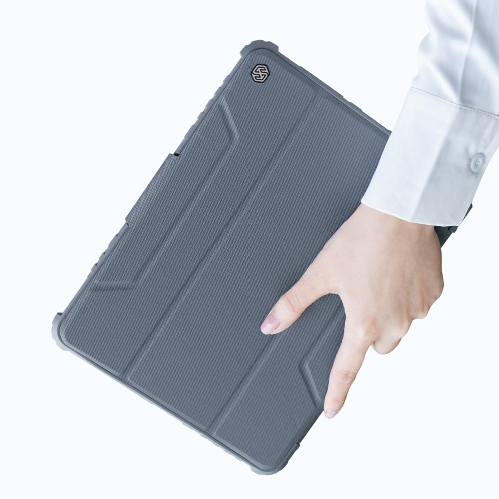 Nillkin Bumper PRO Protective Stand Case for iPad 10.9 2020/Air 4/Pro 11 2020/Pro 11 2021 Black cena un informācija | Somas, maciņi | 220.lv