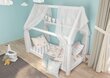 Bērnu gulta Cot, 80x160 cm, balta cena un informācija | Bērnu gultas | 220.lv