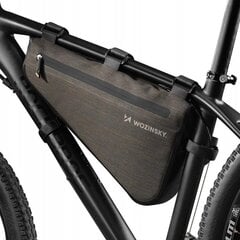 Wozinsky bicycle bag for the bicycle frame 8L grey (WBB15BK) цена и информация | Сумки, держатели для телефонов | 220.lv