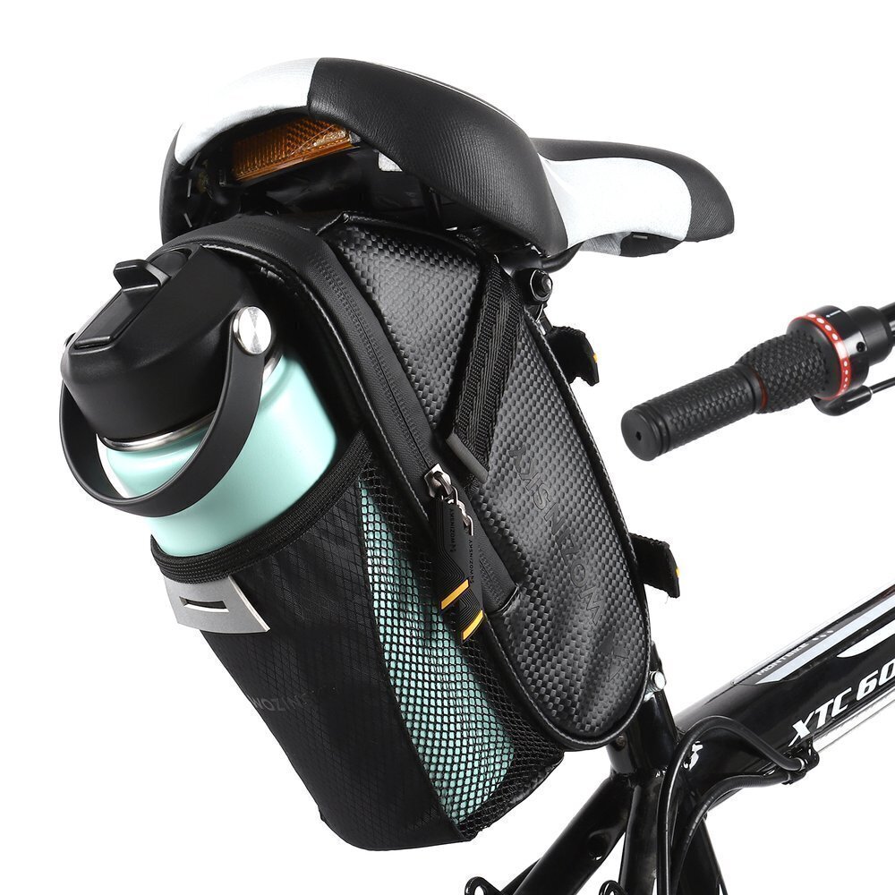 Wozinsky bicycle under the saddle bottle bag black (WBB20BK) цена и информация | Velo somas, telefona turētāji | 220.lv