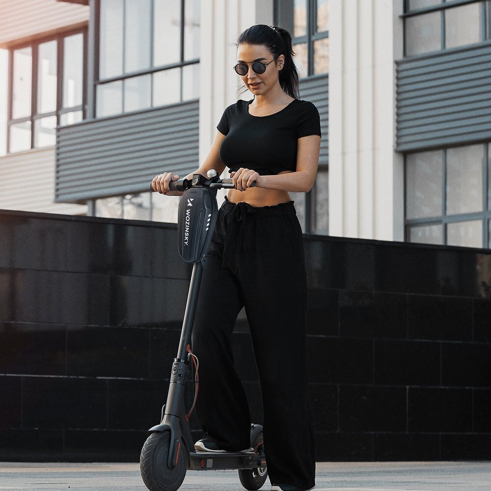 Wozinsky waterproof electric scooter handlebar bag 2L black (WSB3BK) cena un informācija | Piederumi elektriskajiem skrejriteņiem | 220.lv