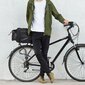 Wozinsky Bicycle Bike Pannier Bag Rear Trunk Bag with Shoulder Strap 9L black (WBB22BK) cena un informācija | Velo bagāžnieki | 220.lv