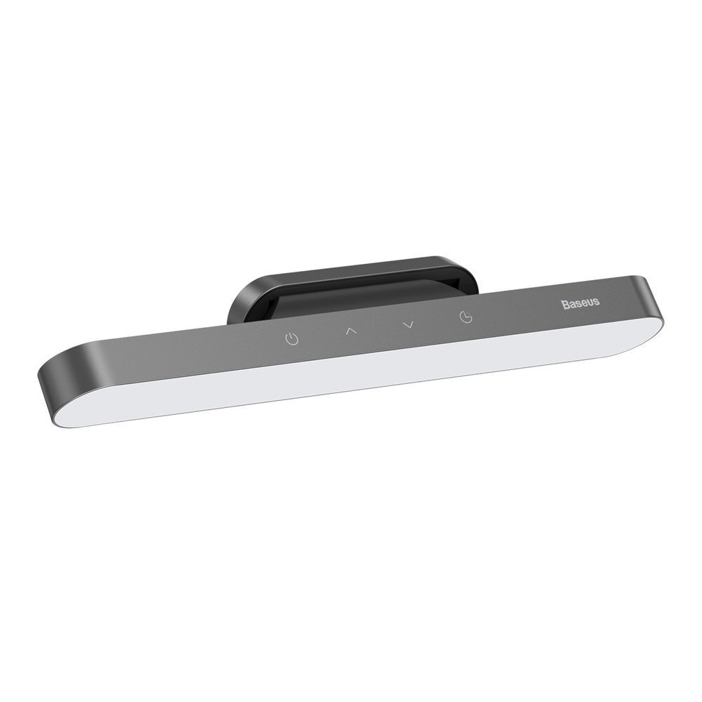 Baseus Magnetic Stepless Dimming Charging Desk Lamp gray (DGXC-C0G) цена и информация | Galda lampas | 220.lv