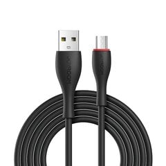 Joyroom USB - micro USB cable 2,4 A 1 m black (S-1030M8) cena un informācija | Savienotājkabeļi | 220.lv