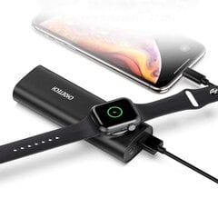 Зарядка Choetech 5000мАч USB 2.1A / Wireless Charger Qi MFI для Apple Watch, черный (T315) цена и информация | Зарядные устройства для телефонов | 220.lv