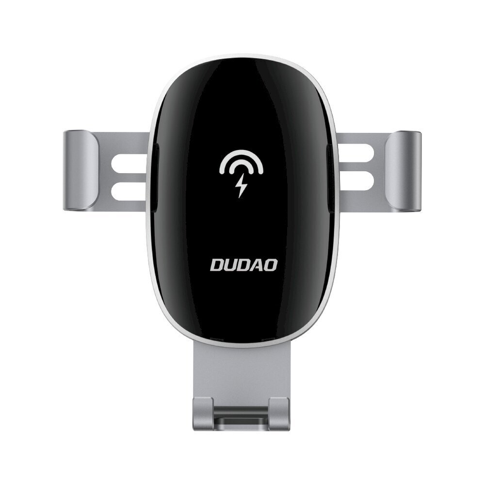 Dudao wireless Qi charger 15W gravity air vent car phone holder black (F3PRO) cena un informācija | Lādētāji un adapteri | 220.lv