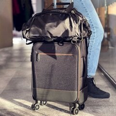 Wozinsky sports bag backpack hand luggage bag 40x20x25 cm for plane black (WSB-B01) kaina ir informacija | Sporta somas un mugursomas | 220.lv