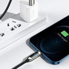 Кабель USB-C для Lightning Baseus Display, PD, 20 Вт, 2 м (черный) цена и информация | Кабели для телефонов | 220.lv