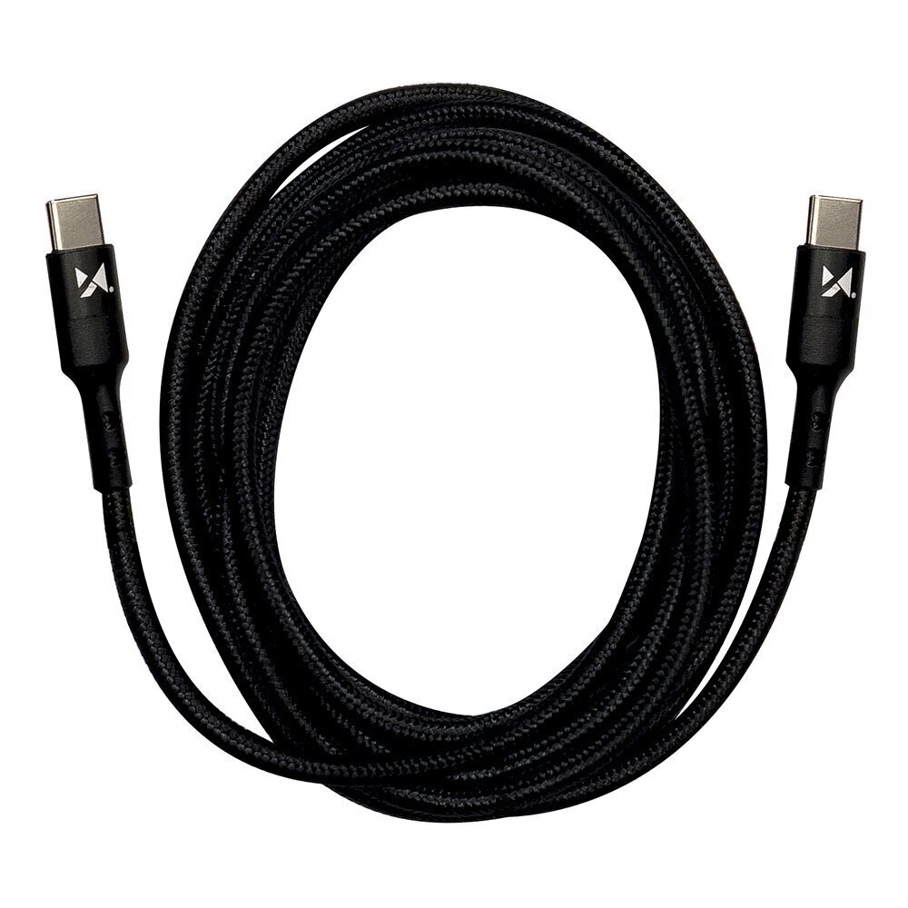 Wozinsky cable USB Type C - USB Type C Power Delivery 18W 2m black (WUC-PD-CC1B) цена и информация | Savienotājkabeļi | 220.lv