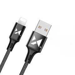 Кабель Wozinsky USB - Lightning 2,4А, 2 м, синий (WUC-L2BE) цена и информация | Кабели для телефонов | 220.lv