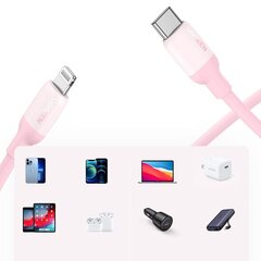 Ugreen MFI USB Type C - Lightning charging data cable 1m pink (60625 US387) cena un informācija | Savienotājkabeļi | 220.lv