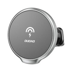 Dudao 15W Qi Wireless Car Charger for iPhone (Series 12 and Newer) MagSafe Compatible Magnetic Ventilation Grille Holder Black (F13XS black) cena un informācija | Lādētāji un adapteri | 220.lv