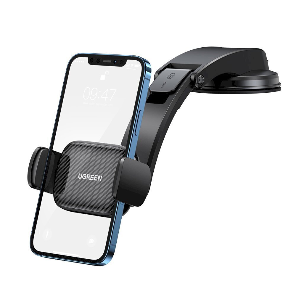 Ugreen suction cup car phone holder for cockpit black (LP370) cena un informācija | Auto turētāji | 220.lv