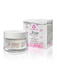 Sejas krēms Rose Berry Nature nakts ar 100% dabīgo rožu eļļu & godži ogu ekstraktu, 50 ml cena un informācija | Acu krēmi, serumi | 220.lv