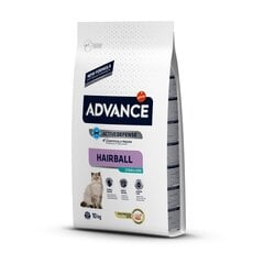 ADVANCE CAT STERILIZED HAIRBALL 10 kg - Pieaugušiem kaķiem (Tītars un Rīsi) cena un informācija | Sausā barība kaķiem | 220.lv