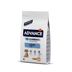 ADVANCE DOG MINI LIGHT 7,5KG - Mazo šķirņu suņiem ar lieko svaru (Vista un Rīsi) cena un informācija | Sausā barība suņiem | 220.lv