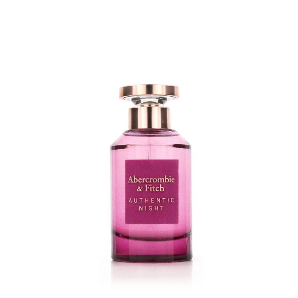 Parfimērijas ūdens Abercrombie & Fitch Authentic Night Woman - EDP sievietēm, 50 ml cena un informācija | Sieviešu smaržas | 220.lv