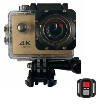 Камера Riff SPK-1 Ultra HD 4K 16Mpix, золотистая цена и информация | Экшн-камеры | 220.lv