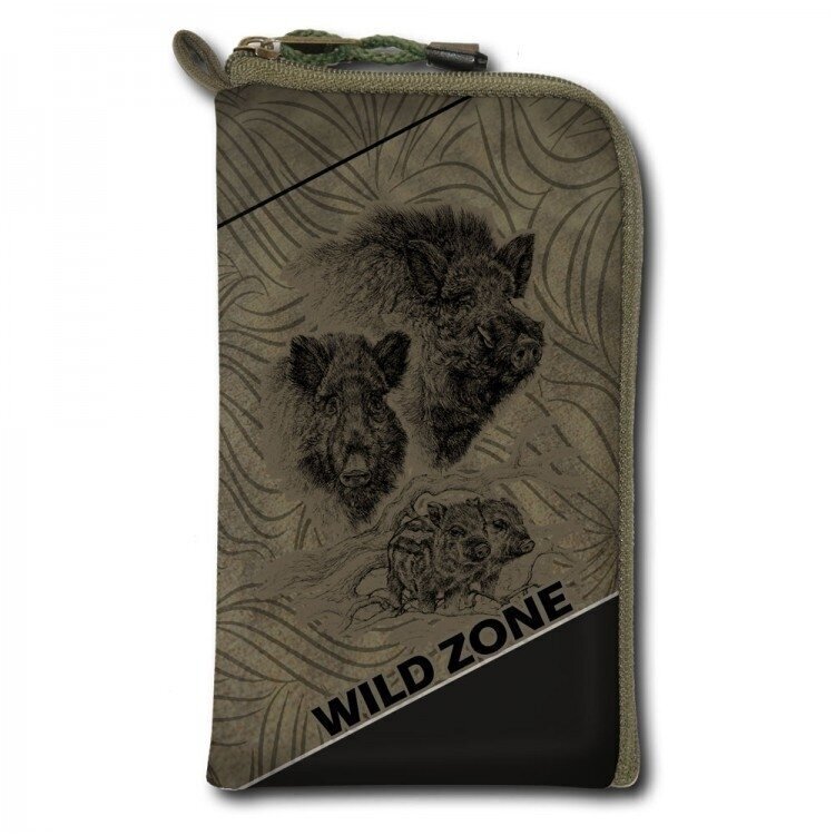Telefona maciņš Wildzone ar mežacūku attēliem cena un informācija | Telefonu vāciņi, maciņi | 220.lv