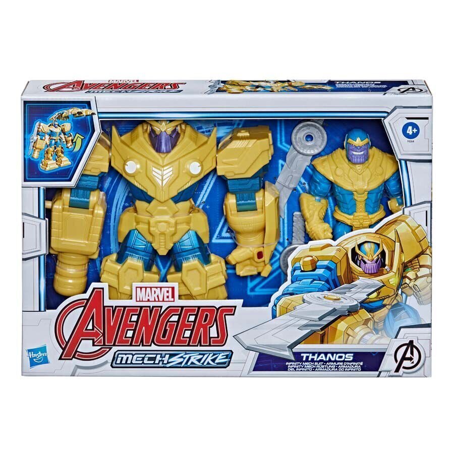 HASBRO AVENGERS Mech Strike ultimate kostīms cena un informācija | Rotaļlietas zēniem | 220.lv