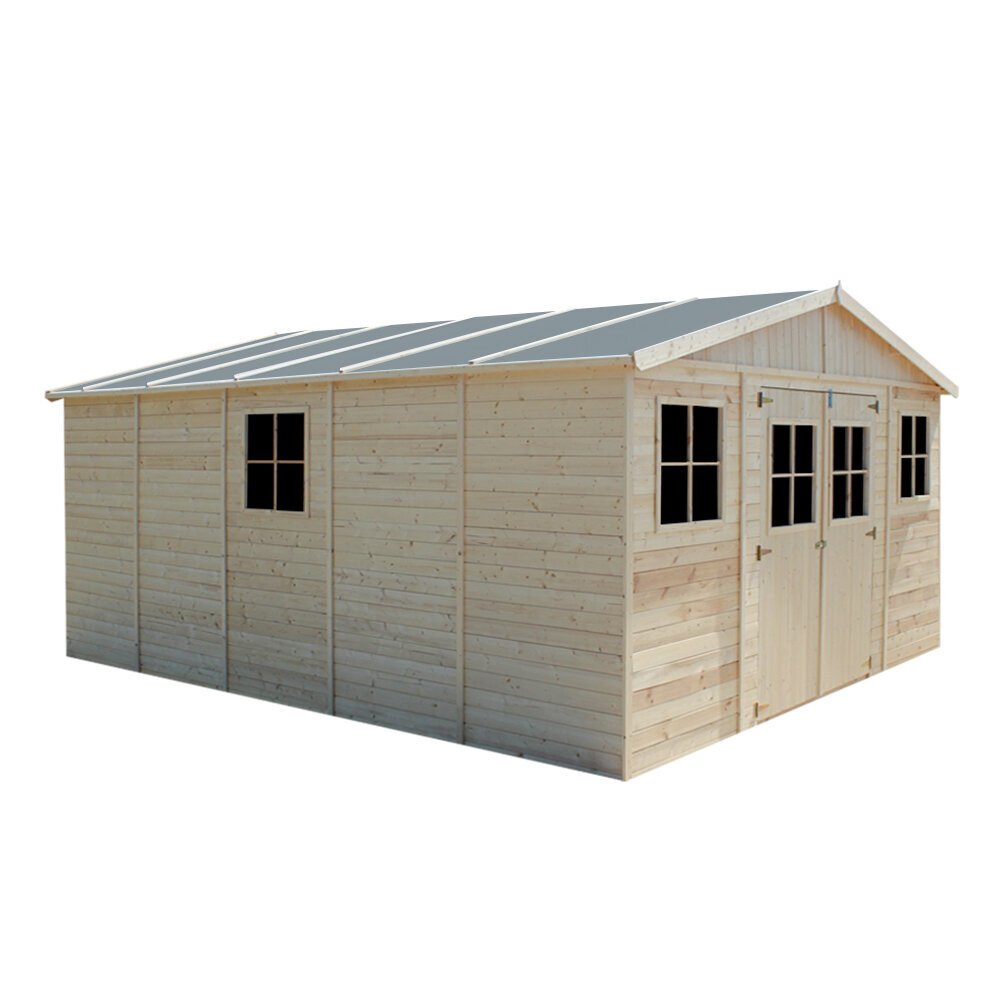 Koka dārza māja Timbela M333 + grīda цена и информация | Dārza mājiņas, šķūņi, malkas nojumes | 220.lv