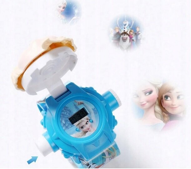 Projektors-pulkstenis Elza (Ledus sirds) cena un informācija | Bērnu aksesuāri | 220.lv