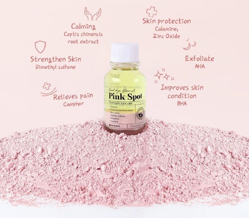 Nakts sejas ādas serums Pink Spot Good Bye Blemish Overnight Spot Care 19 ml cena un informācija | Serumi sejai, eļļas | 220.lv