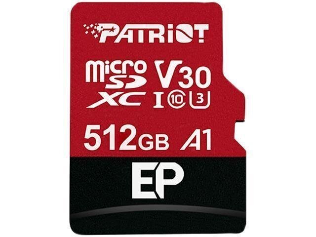 Patriot PEF512GEP31MCX, 512GB cena un informācija | Atmiņas kartes mobilajiem telefoniem | 220.lv