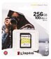 Kingston Canvas, 256GB, V30 cena un informācija | USB Atmiņas kartes | 220.lv