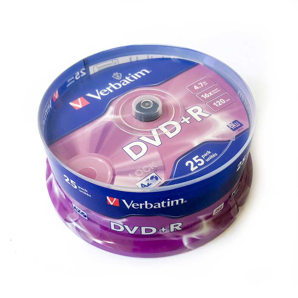 VERBATIM 43500, DVD+R цена и информация | Vinila plates, CD, DVD | 220.lv
