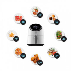 Фритюрница Lauben Hot Air Fryer 2500WT цена и информация | Фритюрницы | 220.lv