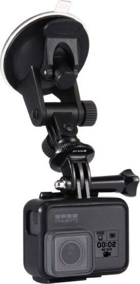 Puluz Glass car holder for GOPRO Hero, DJI Osmo Action PU51 cena un informācija | Fotokameru statīvi | 220.lv