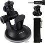 Puluz Glass car holder for GOPRO Hero, DJI Osmo Action PU51 cena un informācija | Fotokameru statīvi | 220.lv