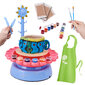 Keramikas radošais komplekts ar mālu un krāsām KX5630 cena un informācija | Attīstošās rotaļlietas | 220.lv