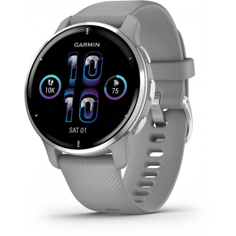 Garmin Venu® 2 Plus Silver/Powder Grey 43mm цена и информация | Viedpulksteņi (smartwatch) | 220.lv