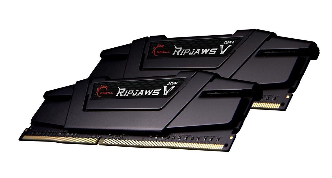 G.Skill Ripjaws V - DDR4 - Kit - 32 GB: 2 x 16 GB - DIMM 288-PIN - ungepuffert cena un informācija | Operatīvā atmiņa (RAM) | 220.lv