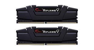 G.Skill Ripjaws V - DDR4 - Kit - 32 GB: 2 x 16 GB - DIMM 288-PIN - ungepuffert cena un informācija | Operatīvā atmiņa (RAM) | 220.lv