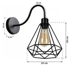 Sienas lampa E27 цена и информация | Настенные светильники | 220.lv